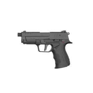 Retay USA RXP22BLK13TH RXP  22 LR 13+1 4" Black Threaded Barrel, Black Cerakote RMR/RMSc Optic Ready/Serrated Slide & Polymer Frame w/Accessory Rail, Textured Grip