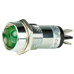 BEP Marine LED Pilot Indicator Light - 12V - Green, 1001103