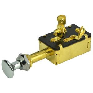 BEP Marine 3-Position SPDT Push-Pull Switch - OFF/ON1/ON1 & 2, 1001301