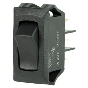 BEP Marine Curved SPDT Mini Rocker Switch - 12V - ON/ON, 1001706