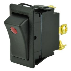 BEP Marine SPST Rocker Switch - 1-LED - 12V - ON/OFF, 1001708