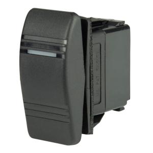 BEP Marine SPDT Contura Switch - 1-Amber LED - ON/OFF/ON, 1001805