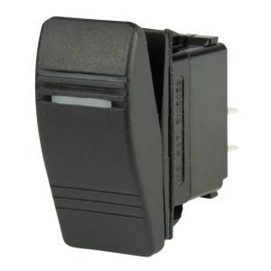 BEP Marine DPST Contura Switch - 1-Amber LED - OFF/ON, 1001811