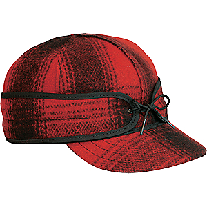 Stormy Kromer Men's Original Cap - Red/Black Plaid