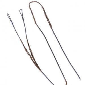 J and D Custom Strings Split Cable, Camo 452X 31 in. Mini Genesis, 67187