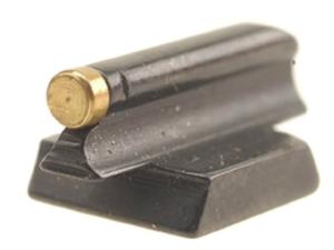 Marble's Front Sight .260 Height .340" Width Steel Blue with Bead - 414656"