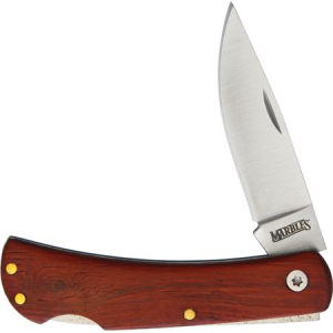 Marbles 470 Wood Lockback