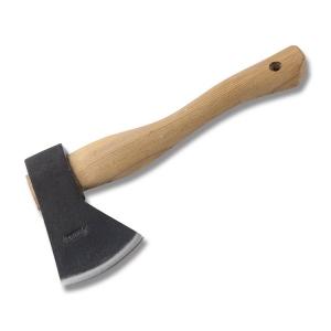 Marble’s American Hickory Small Axe with American Hickory Handles and Hand Forged 1045 High Carbon Stainless Steel Axe Head Model MR702