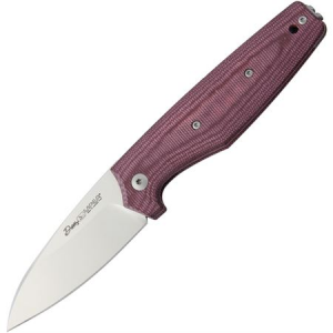 Viper Knives 5930CBR Dan2 Folding Pocket Knife with Burgundy Canvas Micarta Handle
