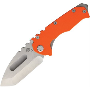 Medford Knives 11DTT11TM Praetorian G Orange Framelock Folding Pocket Knife