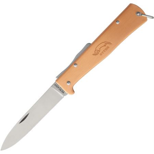 Mercator Knives 10626R Mercator Copper Lockback Folding Pocket Knife