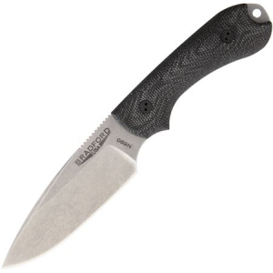 Bradford Knives 3FE101 Guardian 3 Black Fixed Blade Knife