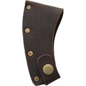 Prandi 706001 Prandi Axe Blade Cover Leather Brown Leather Sheath