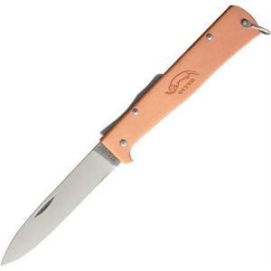 OTTER-Messer Knives 10636RGR Mercator Lockback Copper