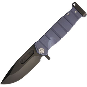Medford Knives 204SPQ37A2 USMC FF Framelock Blue
