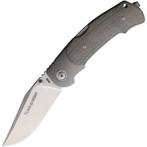 Viper 5986CG TURN Lockback Green Micarta