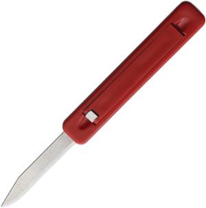 Flip-It Pocket Knife, 1.88 stainless blade, Red plastic handle, 280400 RED/ NO LOGO