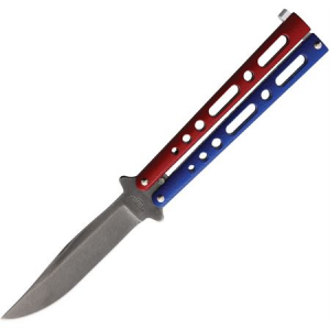 Benchmark 023 Butterfly Red White Blue SW