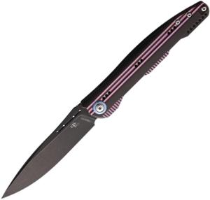CH Knives Journey Framelock Purple M390