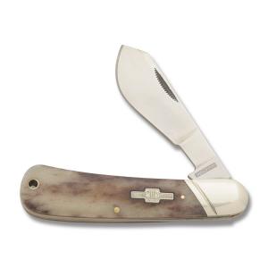 Rough Rider Cotton Sampler Series 440A Stainless Steel Brown Appaloosa Smooth Bone Handle