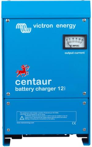 Victron Energy Centaur Charger, 12 volts, 40 amps, 3-Bank, 120-240 VAC, Blue, CCH012040000