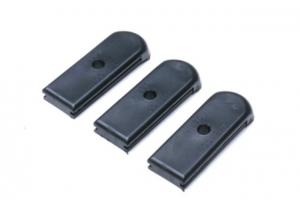 Wilson Combat Base Pad, Ultra Thin, Wilson 10rd. Magazine Only, Package of 3, Black, 47BT