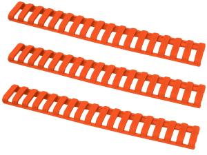 ERGO 18-Slot Ladder Low Profile Picatinny Rail Cover 7 Polymer Package of 3 - 835144"