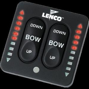 Lenco LED Indicator Switch w/ Pigtail, Single, New Condition, 15170-001
