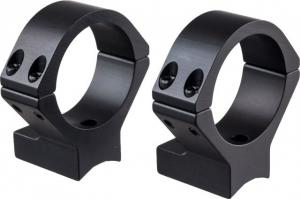 Talley 34MM Savage w/ Accutrigger Medium Riflescope Rings, Black Anodize, 840725