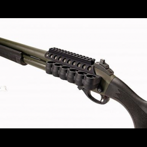 Mesa SureShell Polymer Carrier &amp; Saddle Rail for Remington 870/1187