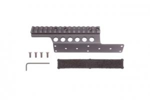 Mesa Tactical SureShell Polymer Carrier and Rail for Ben SuperNova, 12-GA, Black, 6-Shell, 5.5 in, 94920