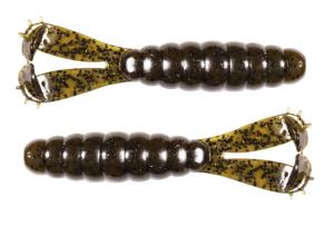 Z-man Goat Soft Bait, 4 Pack, 3.75in, Green Pumpkin, GT375-46PK4
