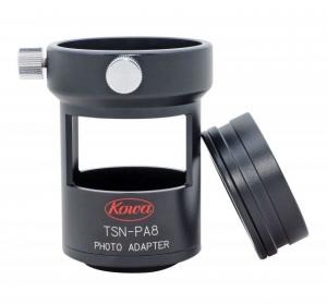 Kowa Photo Adapter for TSN-82SV/660M/600 Scopes and Zoom Eyepieces, Black, Small, TSN-PA8