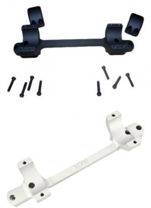 DNZ Products Game Reaper Scope Mount - Remington 700 Long Action, Low Ring, 0 MOA, 30 mm Tube, Black Matte, 26700