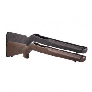 Tactical Solutions Overmolded Hogue Stocks for Ruger 10/22 and X-Ring Rifles, Black, H-BLK