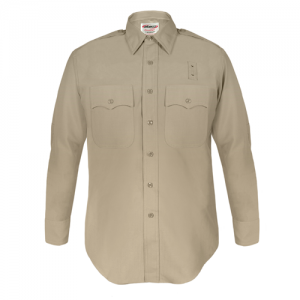 Elbeco L.A. County Sheriffs Class A L/S Shirts for Men | Tan | 20/37 | Polyester/Wool | LAPoliceGear.com