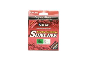 Sunline Super Natural Monofilament Line 6lb 330yd Jungle Green Spool, 63758772