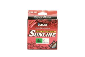 Sunline Super Natural Monofilament Line 10lb 330yd Jungle Green Spool, 63758776
