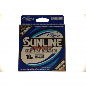 Sunline Super Fluorocarbon Fishing Line 200 yd 10 lb - Clear