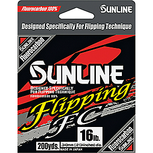 Sunline Flipping FC Fluorocarbon Fishing Line - Clear Yellow - 18 lb