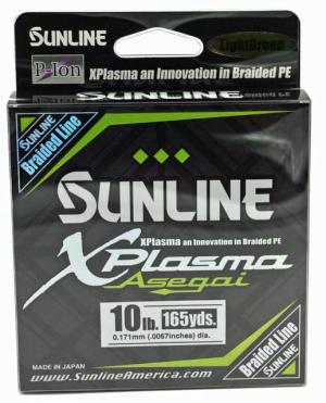 Sunline Xplasma Asegai 10lb 165yd Light Green, 63043202