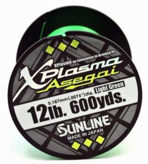 Sunline Xplasma Asegai 12lb 600yd Light Green, 63043224
