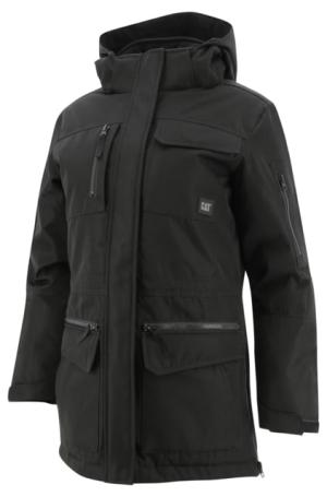 Caterpillar Insulated Work Parka - Women's, Large, Black, 1040002-10158-L