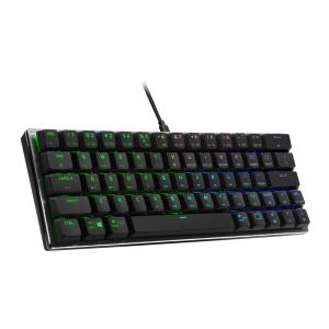 Coolermaster Cooler Master SK620 Wired Mechanical Low Profile Gaming Keyboard with Red Switches in Space Gray