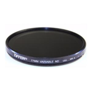 Tiffen 77mm Variable Neutral Density Filter in Black