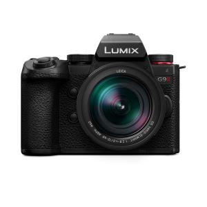 Panasonic Lumix G9 II 25.2MP Digital Mirrorless Camera 12-60mm Camera Lens Kit with Phase Hybrid Autofocus in Black