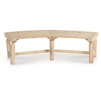 CASTLECREEK Log Fire Pit Bench