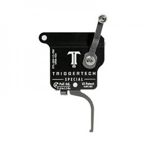 TriggerTech Rem 700 Factory LH Special Flat SS/Blk Single Stage Trigger R7L-SBS-13-TBF