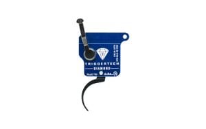 TriggerTech TRIGGERTECH REM 700 SINGLE STAGE ROUGH DIAMOND CURVED