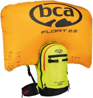 Backcountry Access Float 22 Avalanche Airbag, Radioactive Lime, C2013004020